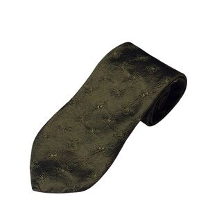 Olive Green Christian Dior Vintage 90’s Casual Tie For Men